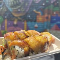 Delicious vegan sushi and pizza!!! A must try and make your new favorite!  at Love Life Cafe in Miami