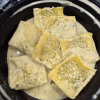 ravioli…tasty, but only eight of them??   at Love Life Cafe in Miami