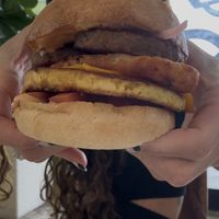 The lumberjack sandwich  at Love Life Cafe in Miami