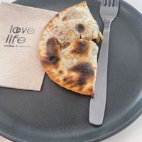 Filet mignon empanadaas  at Love Life Cafe in Miami