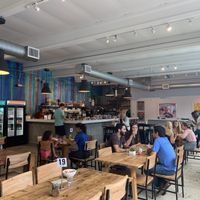 Nice restaurant at Love Life Cafe in Miami