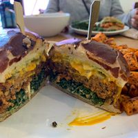 Best burger in America  at Love Life Cafe in Miami