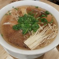 Pho (plain)  at Mint & Basil in Milpitas