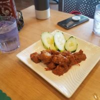 Garlic Chicken ($8.50) at Mint & Basil in Milpitas