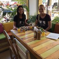 Brunch at this lovely place at Clorofila in Playa Del Carmen