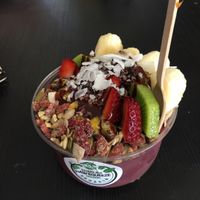 Small Acai Bowl (they're big!) at Charlie's Raw Squeeze in Greenslopes