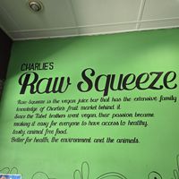  at Charlie's Raw Squeeze in Greenslopes