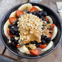Peanut butter bow  at Charlie's Raw Squeeze in Greenslopes