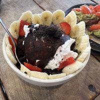 Cookies and cream bowl  at Charlie's Raw Squeeze in Greenslopes