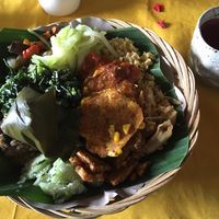 Yummy food at Bamboo Spirit in Ubud