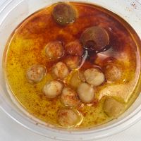 Hummus at Yassin's Falafel House - Walnut St in Knoxville