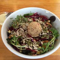 Action Salad at Right Path Organic Cafe in New London