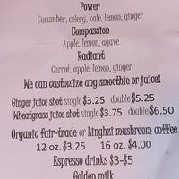   at Right Path Organic Cafe in New London