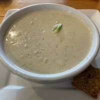 Calm Chowder  at Right Path Organic Cafe in New London