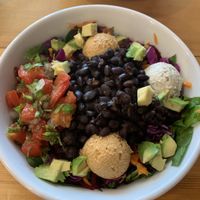 Perspective bowl at Right Path Organic Cafe in New London