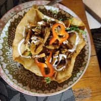 Fajita basket at Lands in Love - Vegan Hotel & Resort in Alajuela