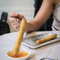 芋頭春卷 at Cheng Si Jie Thai Private Kitchen 鄭​師姐泰式素食私房菜 in Kowloon