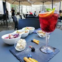 Aparicena and cocktail "La Vie en Rose". at Smile Tree Cocktail Bar in Turin