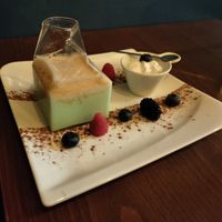 Like a mint milkshake with vegan cream! at Smile Tree Cocktail Bar in Turin