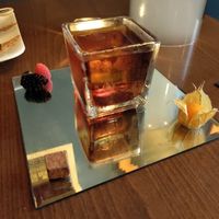 Impressive smokey cocktail at Smile Tree Cocktail Bar in Turin