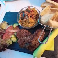 Seitan at Veggiezz - Am Salzgriess in Vienna