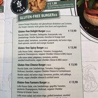 Menu  at Veggiezz - Am Salzgriess in Vienna