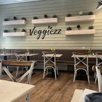 Seating  at Veggiezz - Am Salzgriess in Vienna