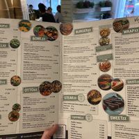 So many options!  at Veggiezz - Am Salzgriess in Vienna