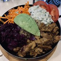 Gyros bowl  at Veggiezz - Am Salzgriess in Vienna
