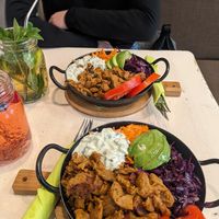 Gyros Bowl at Veggiezz - Am Salzgriess in Vienna