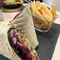 Gyros Wrap   at Veggiezz - Am Salzgriess in Vienna