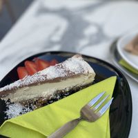 Cheesecake  at Veggiezz - Am Salzgriess in Vienna