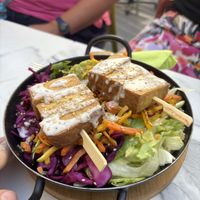 Rainbow bowl  at Veggiezz - Am Salzgriess in Vienna