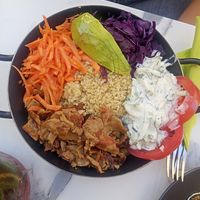 Gyro's bowl at Veggiezz - Am Salzgriess in Vienna