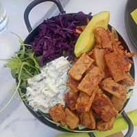 Veggiezz protein bowl at Veggiezz - Am Salzgriess in Vienna