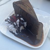 Vegan Sachertorte (Vienna Special)  at Veggiezz - Am Salzgriess in Vienna