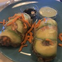 Avacado rolls at Veggiezz - Am Salzgriess in Vienna