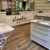 Inside the restaurant  at Veggiezz - Am Salzgriess in Vienna