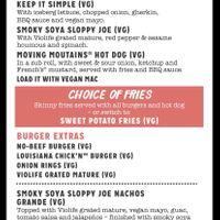 VEGAN MENU 2 at The Phoenix in Coventry