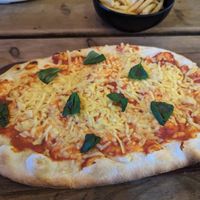 Vegan pizza at The Phoenix in Coventry
