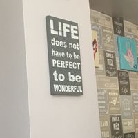 Ain’t that the truth!  at The Veggie Cafe in Ilkley