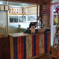 Ice cream area at Buzzz Cafe in Tagbilaran