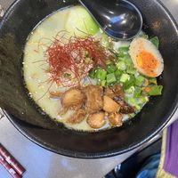 Garlic ramen   at Ramen Hood in Los Angeles