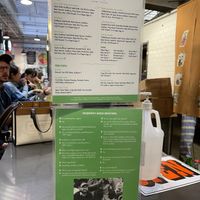 menu   at Ramen Hood in Los Angeles