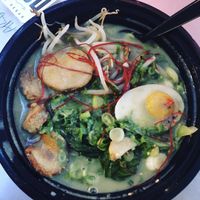 Garlic Noodles at Ramen Hood in Los Angeles