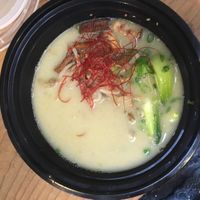 Garlic Ramen 🍜  at Ramen Hood in Los Angeles