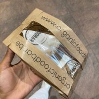 Vegan poppyseed lemon cake  at Bio Station in Antwerpen