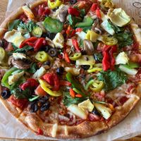 Blaze  Vegan pizza with every veggie option at Blaze Pizza in Jacksonville