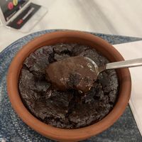 Best dessert ever chocolate soufle  at KafeNAsanat in Istanbul