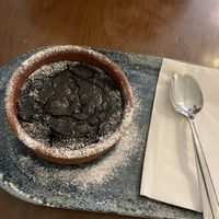 Chocolate souffle 65TL  at KafeNAsanat in Istanbul